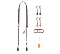 PGYTECH Sangle d'appareil photo Slim Réglable à dégagement rapide 820-1360mm Légère Multicolore pour appareils photo hybrides/compacts/Instax/numériques, Trendy Style,Noir Crépuscule