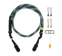 PGYTECH Sangle d'appareil photo Slim Réglable à dégagement rapide 820-1360mm Légère pour appareils photo hybrides/compacts/Instax/numériques, Style Outdoor,Bleu Aurore