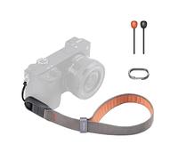 PGYTECH Sangle de poignet pour appareil photo Air, réglable à dégagement rapide, compatible avec appareil photo reflex numérique ou appareil photo sans miroir, gris chêne