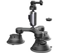 Pgytech Support de caméra de sport à triple bras avec fixation par ventouse