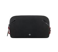 PGYTECH Tech Organizer Lite, Étui de Voyage Accessoires Électroniques, Noir | Design Léger, Poche AirTag, Fermeture YKK Déperlante, Passants Élastiques pour Câble Batterie Chargeur Carte