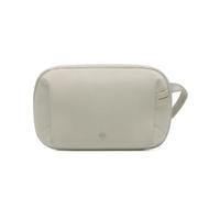 PGYTECH Tech Organizer Mini V2, Étui de Voyage pour Câbles Accessoire Blanc | Ouverture à 180°, Tissu Déperlant, Poche AirTag Cachée, Zip YKK pour Câbles, Batteries, Chargeurs et Cartes