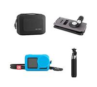 PGYTECH UK DJI Osmo P-11B-027 Kit de Voyage avec étui en Caoutchouc de Silicone et Cache-Objectif, poignée de poignée/trépied, Support de Sangle et étui de Transport