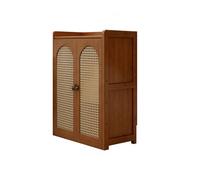 PGZMDTWI Armoire de Housse de radiateur, Armoire organisatrice à Porte en rotin Plastique Haute Pratique avec étagère de Rangement supérieure pour Salle de Bain Cuisine(60x25x98/23.6inx9.8inx38.6in)