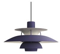 PH 5 Monochrome Lampe suspension Louis Poulsen Dusty Indigo - 5714693025176