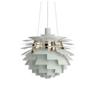 Louis Poulsen Suspension PH Artichoke Ø48cm Dusty green-brass metallised
