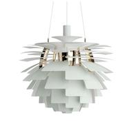 Louis Poulsen Suspension PH Artichoke Ø60cm Dusty green-brass metallised