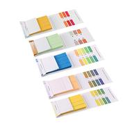 PH bandelettes de test 9-14 indicateur papier laboratoire testeur de tournesol 80in1 Kit pour l'eau alimentaire piscine aquarium test acide alcalin 5 pcs