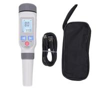PH du pH numérique pour Nourriture, Stylo de testeur de pH Intelligent Portable avec Compensation de température Type C Réponse Rapide Rechargeable pour l'eau, la Nourriture, Le