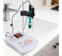 PH-mètre de laboratoire de bureau, testeur d'acidité et d'alcalinité du pH de laboratoire, pH-mètre de bureau haute précision, testeur d'étalonnage automatique pH-température