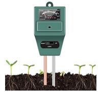 pH-mètre de Sol,testeur de lumière de pH d'humidité du Sol 3-en-1 ST02 pour la Maison,Le Jardin,la pelouse,la Ferme,Les