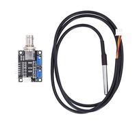 PH-mètre D'eau Liquide PH0-14 Module de Capteur de Détection de Valeur avec Connecteur BNC Sonde Numérique étanche Moniteur de PH et Compteur de Contrôle