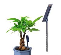 PH mètre du sol, indicateur d'arrosage avec profondeur d'insertion réglable, détecteur d'humidité des plantes à énergie solaire pour plantes sableuses
