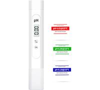 PH-mètre numérique 0.00-14.00 - Testeur portable avec affichage LCD & étalonnage automatique pour l'eau, l'aquarium & l'hydroponie
