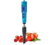 PH-mètre numérique et température, testeur Portable avec calibrage Automatique, avec écran LCD, calibrage Automatique, for Aliments, Sol, Fruits et Viande