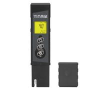 pH-Mètre Numérique, Plage de Mesure 0-14, écran rétroéclairé à Changement de Couleur, Testeur de pH Adapté Aux Piscines, Spas, Aquariums, Plantes d’intérieur, Eau Potable, Vin et Bière Artisanale.