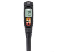 PH-mètre numérique pour aliments et sols avec compensation automatique de la température et couvercle d'électrode de protection avec grand écran rétroéclairé pour un test précis d'alcalinité et de pH