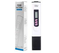 PH-mètre Numérique - Testeur Température & 0-9999 PPM, Stylo D'Analyse Haute Précision pour Qualité des Liquides | Appareil De Poche Portable La Sécurité Et Pureté des Fluides,