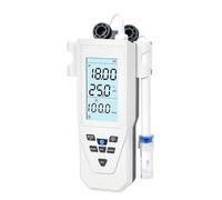 Ph Metre, pH-mètre portable avec écran LCD, testeur de qualité de l'eau, mesureur d'acidité de laboratoire, analyseur de pH for aquarium et piscine, avec sonde.