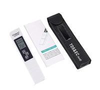 PH Mètre, Stylo compteur d'eau Portable TDS, testeur de conductivité EC, moniteur de qualité de l'eau for la Concentration d'engrais de l'eau potable(blanc)