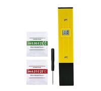 PH Mètre, Testeur de PH numérique, testeur de qualité de l'eau, dispositif de mesure de l'acidité, piscine d'eau, Aquarium hydroponique, brassage à domicile 0-14pH(Giallo)