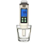 Ph Metre, Testeur numérique de qualité de l'eau 4 en 1, ORP/H2/PH, testeur de température portable for eau potable, aquariums, culture hydroponique et piscines