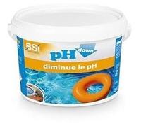 PH moins - BSI - pH down poudre - Pour augmenter et stabiliser le pH - Idéal piscine et spa - Pour une baignade agréable - 2,5Kg