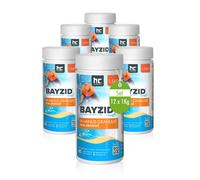 pH Moins Granulé 12 x 1,5 kg (18 kg) - Bayzid® - Régulateur de pH Piscine - Réduit l'Alcalinité & Préserve la Clarté de l'eau