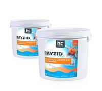 pH Moins Granulé 2 x 7 kg (14 kg) - Bayzid® - Régulateur de pH Piscine - Réduit l'Alcalinité & Préserve la Clarté de l'eau