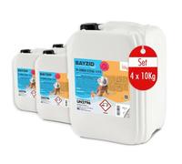 Bayzid® pH Moins Liquide 14,9% 4 x 10 kg | Abaisseur de pH Rapide & Efficace | Stabilisé et Compatible avec Tous Les Produits Bayzid