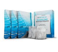 pH ON-THE-GO - Sachet filtrant alcalinisant ionisant - filtre à eau portable pour bouteille/carafe/récipient - augmente le pH/apporte des minéraux/élimine chlore et polluants - 100 grammes (lot de 3)