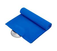 PH PandaHall 1.5x2m Chiffon Anti Ternissement pour Argent Chiffon de Nettoyage Tissu Chiffon de Polissage Bleu pour Bijoux Argenterie Couverts Rangement D'Argenterie
