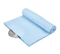 PH PandaHall 1.5x2m chiffon argenterie chiffon magique argenterie Tissu Anti Ternissement Bleu clair pour Bijoux Chiffon de Nettoyage pour Argenterie Couverts Rangement D'Orfèvrerie housse clavier