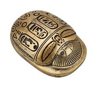 PH PandaHall 1Pc Scarabée Égyptien Figurine Scarabée de L'Égypte Antique Ornement de Bureau Figurine de Collection Décoration Intérieure Amulette Gardienne pour Bureau Voiture
