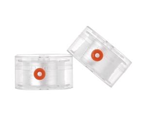 PH PandaHall 2 Rouleaux 200m Fil de Élastique, 0.3mm Fil de Perles Fil de Perle de Rocaille Blanc Ficelle Extensible pour Collier Perles Bracelets D'Amitié Fabrication de Bijoux Artisanat