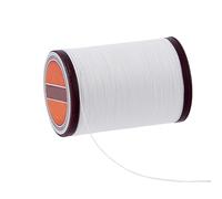 PH PandaHall 200m Fil de Lin Naturel 0.45mm Cordon Ciré Blanc pour Perles Fils Cirés pour Reliure, Macramé, Bracelet, Collier, Couture