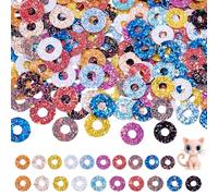 PH PandaHall 200pcs 20 Couleurs Rondelles Yeux de Sécurité Résine Artisanat Yeux Dos Rembourré Crochet Rondelles Yeux Rondelles pour Ours en Peluche Artisanat Marionnette Peluche Animal