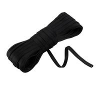 PH PandaHall 20m Baleine pour Corset Noir Baleine de Couture Polyester, 8mm Gaine pour Baleines Ruban en Tissu pour Corsets Confection Robe de Mariée Soutien-gorge Vêtement DIY