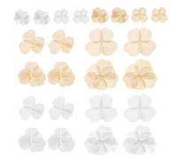 PH PandaHall 24pcs Fleurs en Filigrane 3.8/4.8/6.8cm de Large Breloques en Filigrane de Fleurs en Métal Embellissements pour Boucles D'Oreilles Pinces à Cheveux Loisirs Créatifs Or/Argent