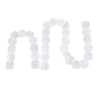 PH PandaHall 2pcs Chaînes en Coquillage Capiz Guirlande de Coquillages Blancs de Capiz avec Boucles Idéale pour Décorer Un Carillon Éolien Un Rideau Une Porte Ou Un Mur, 52~98cm