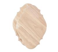 PH PandaHall 2pcs Plaque Bouclier Bois Ovale Plaque Bois Brut, Plaque Suspendue Murale pour pour Porte, Mur, Mariage, Décoration Intérieure, Projets DIY, Planche en Bois/Palette, 22.2x15cm