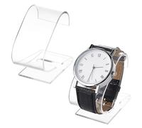 PH PandaHall 2pcs Support de Montre Présentoir Acrylique Transparent Présentoir de Montres Support Bracelet 6.3x3.45x6.2cm Présentoir de Bracelet pour Hommes et Femmes Presentoir Montre