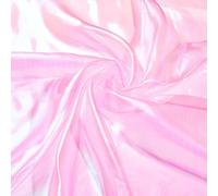 PH PandaHall 4m Tissu Gaze Rose, Organza Dentelle Tissu Organza Irisé Tissu Magique Brillant Tissu Ruban pour Robe Scène Spectacle Costume de Mariage Décoration DIY Artisanat, 1.5m de Large