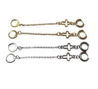PH PandaHall 4pcs 2 Couleurs Boucle d'Oreilles pour Bouchons d'Oreilles, 10.5cm Porte Bouchons d'Oreilles Boucles d'Oreilles Réducteur de Bruit Anti-Perte Clips d'Oreille pour Décoration