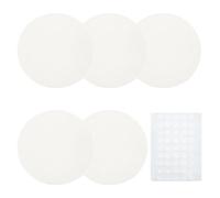 PH PandaHall 5 Pièces Abat-jour Diffuseurs 6cm Rond Couvre-lumière Plafond | Anti-Glare Lampshade Diffuser, Light Softener Shades with Stickers for Downlight Spotlights Pendants Light Desk Table Lamps