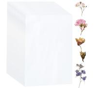 PH PandaHall 50 Feuilles de Papier Buvard pour Presse à Fleurs Papier Absorbant Grand Format A4 pour Presse à Fleurs Papiers pour Herbier Buvards pour Herbier Fabrication de Fleur Séchées, 30x20cm