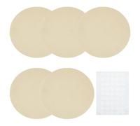 PH PandaHall 5pcs Abat Jour Diffuseur en Tissu de Remplacement avec 50pcs autocollants en Plastique Abat Jour à l'épreuve des Éblouissement pour Suspensions Éclairage de Photographie Downlight 16cm