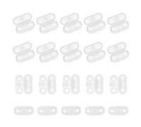 PH PandaHall 60pcs Clair Remplacement du Connecteur de Chaîne en Plastique Clips de Connecteur de Cordon de Chaîne pour Chaîne Perlée pour Stores à Rouleau #10 ou # 6 et Stores Verticaux
