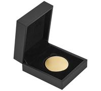 PH PandaHall Boîte de présentation pour pièces de monnaie commémoratives - Diamètre intérieur : 44 mm - Noir