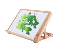 PH PandaHall Chevalet de Peinture de Table 6 position Chevalet D'Art en Bois Support de Planche à Dessin Chevalets de Dessin Pliable pour Artistes Débutants Affichage D'Œuvres Art de Peinture 30x40cm